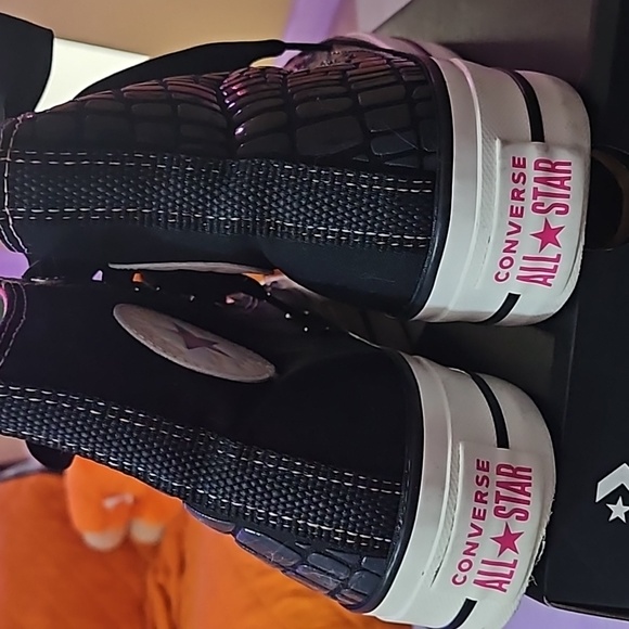 Converse Chuck 70 Hi Black Pink - Picture 7 of 12